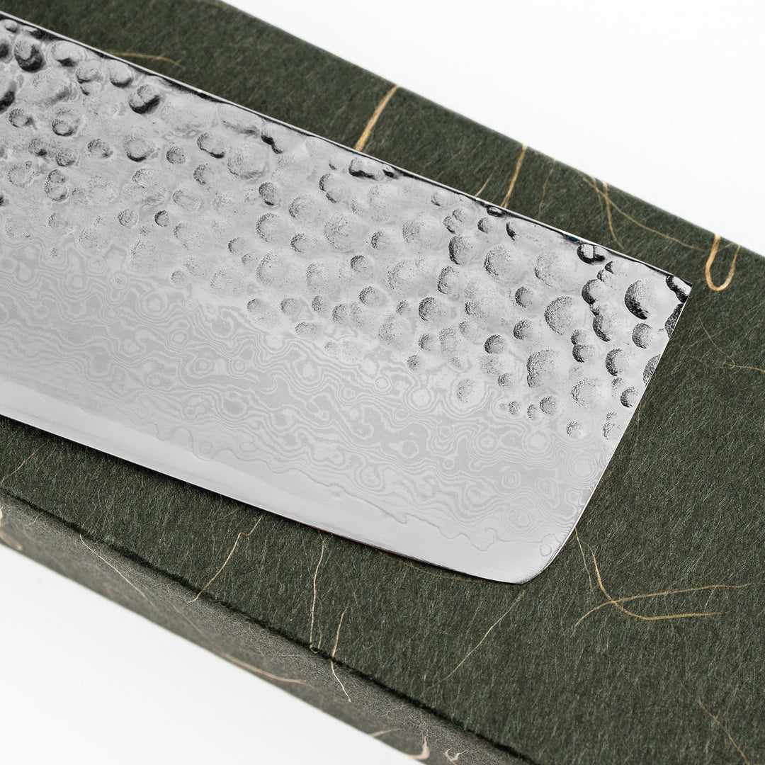 Nakiri 16,5 cm Shimazaki Hamono VG-10 Damascus