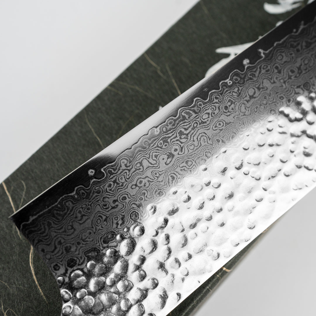 Nakiri 16,5 cm Shimazaki Hamono VG-10 Damascus