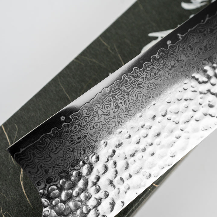 Nakiri 16,5 cm Shimazaki Hamono VG-10 Damascus
