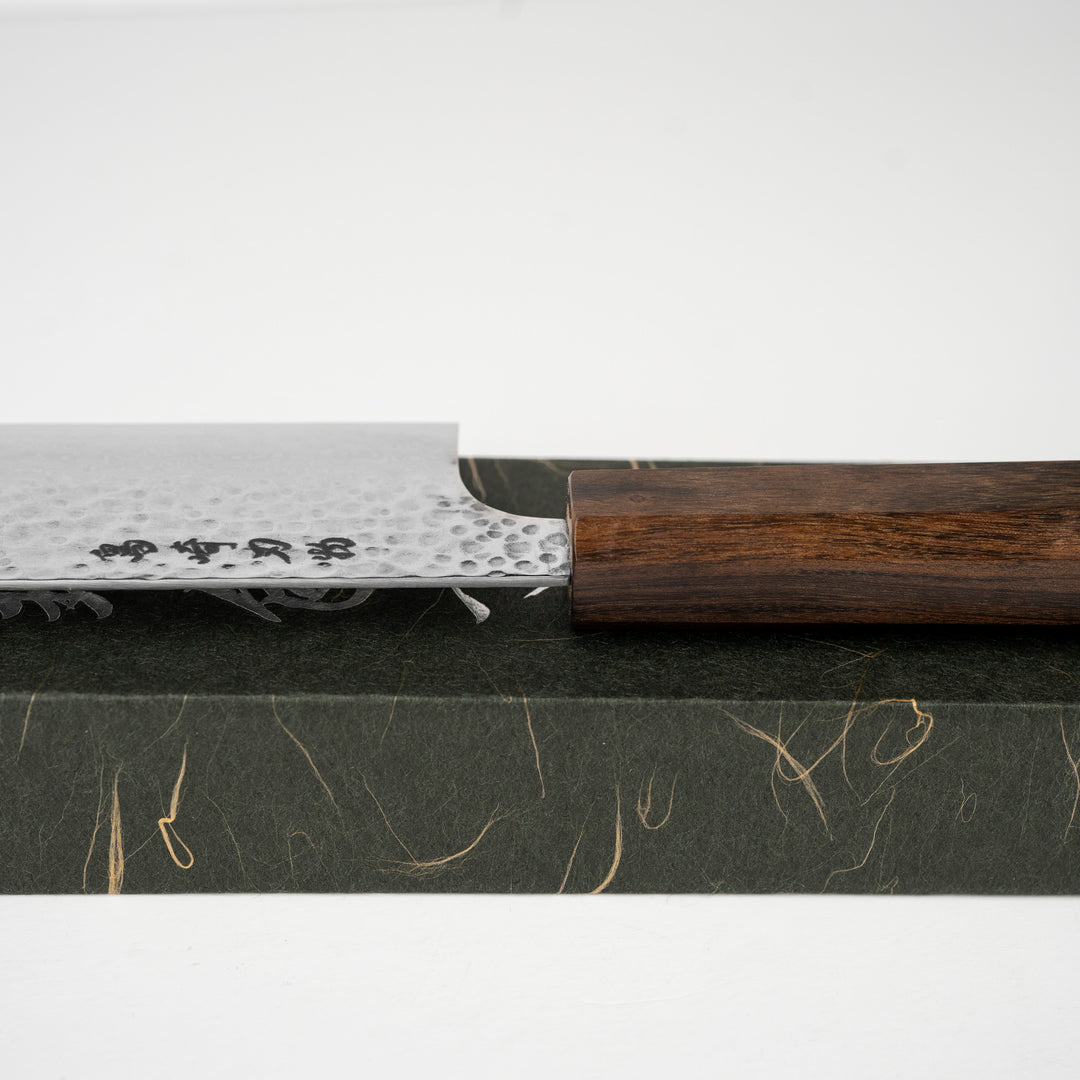 Nakiri 16,5 cm Shimazaki Hamono VG-10 Damascus