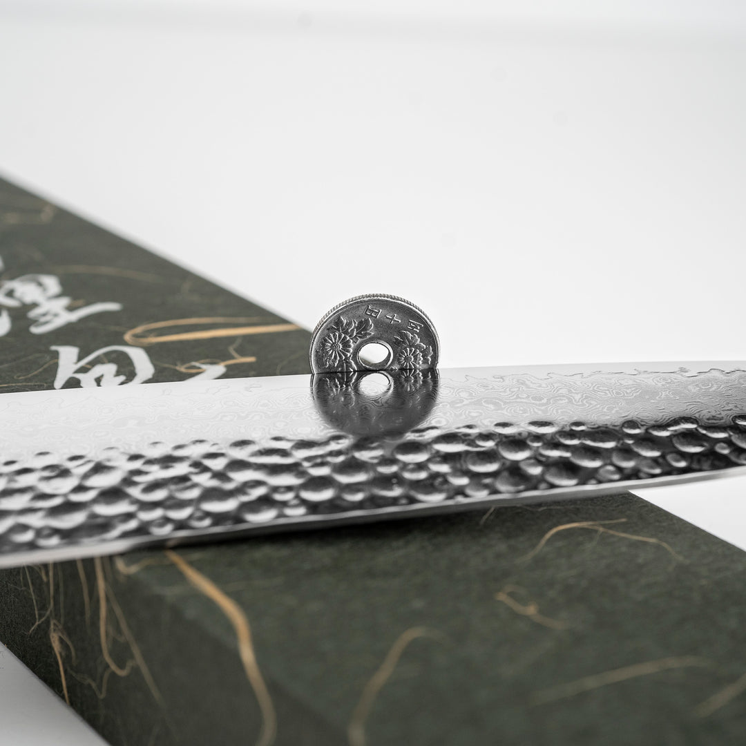 Santoku 17 cm Shimazaki Hamono VG-10 Damascus