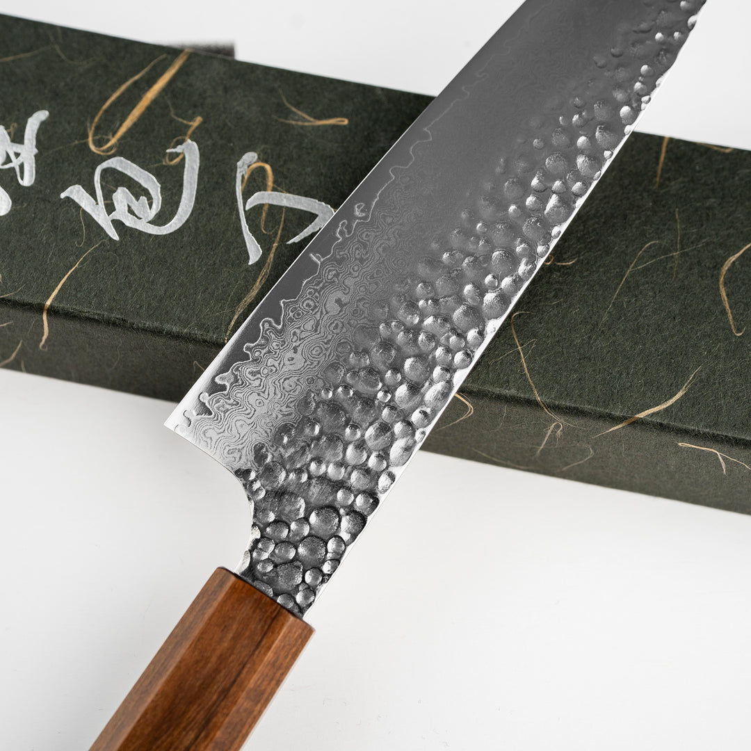 Santoku 17 cm Shimazaki Hamono VG-10 Damascus