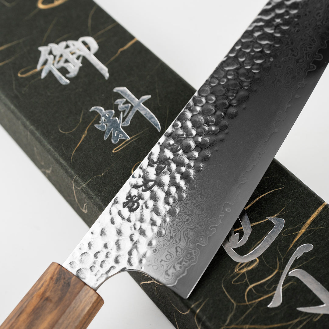 Gyuto 20 cm Shimazaki Hamono VG-10 Damascus
