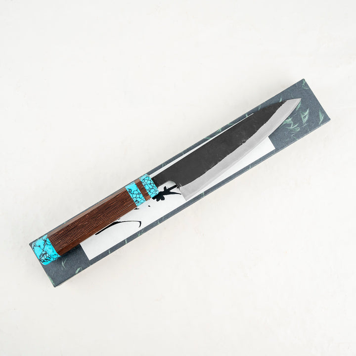 Petty 13,5 cm Shiro Kamo TQ Aogami#2/SS