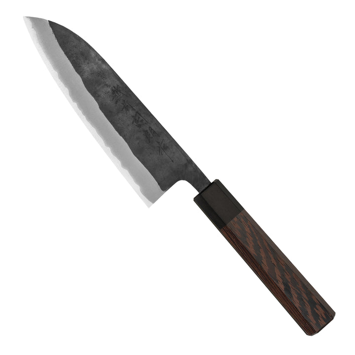 Santoku 16,5 cm Shiro Kamo Aogami Super/SS