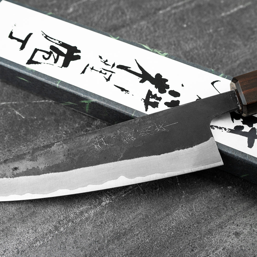 Petty 13,5 cm Shiro Kamo Aogami Super/SS