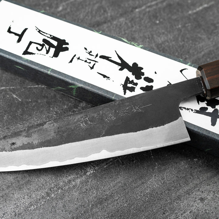 Petty 13,5 cm Shiro Kamo Aogami Super/SS