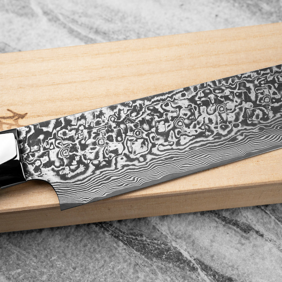 Sakimaru 25 cm Takeshi Saji BTQ Black Damascus R-2