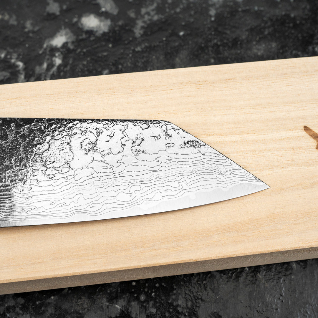 Bunka 17 cm Takeshi Saji Red Turquoise R2