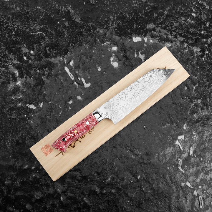 Bunka 17 cm Takeshi Saji Red Turquoise R2