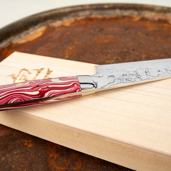 Gyuto 18 cm Takeshi Saji Red Turquoise R2