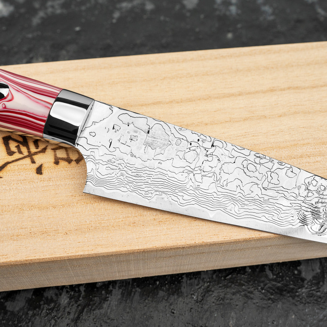 Petty 13 cm Takeshi Saji Red Turquoise R2