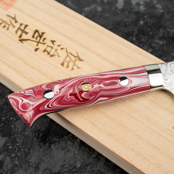Petty 13 cm Takeshi Saji Red Turquoise R2