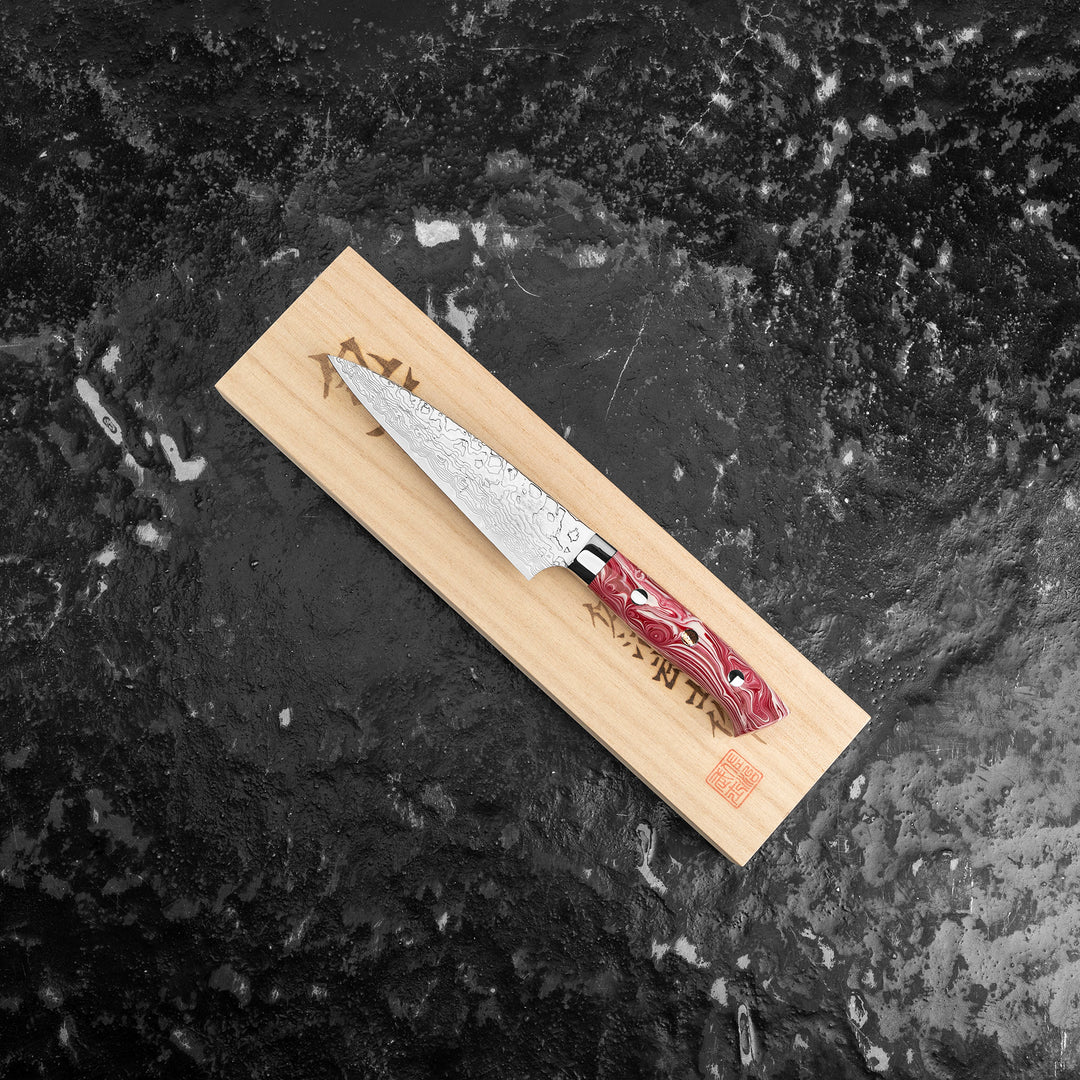 Petty 13 cm Takeshi Saji Red Turquoise R2