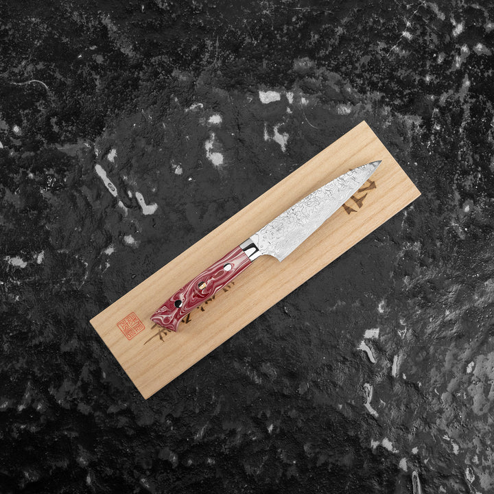 Petty 13 cm Takeshi Saji Red Turquoise R2