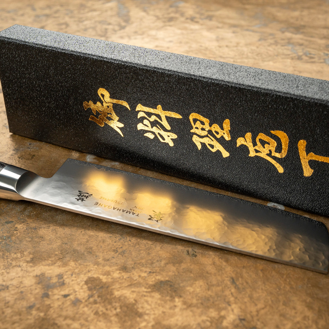 Nakiri 15,5 cm Tamahagane Tsubame Black VG-5