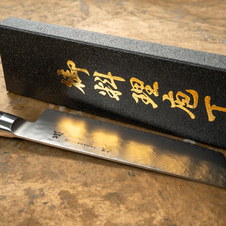 Nakiri 15,5 cm Tamahagane Tsubame Black VG-5