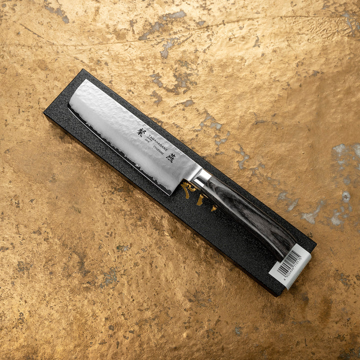 Nakiri 15,5 cm Tamahagane Tsubame Black VG-5