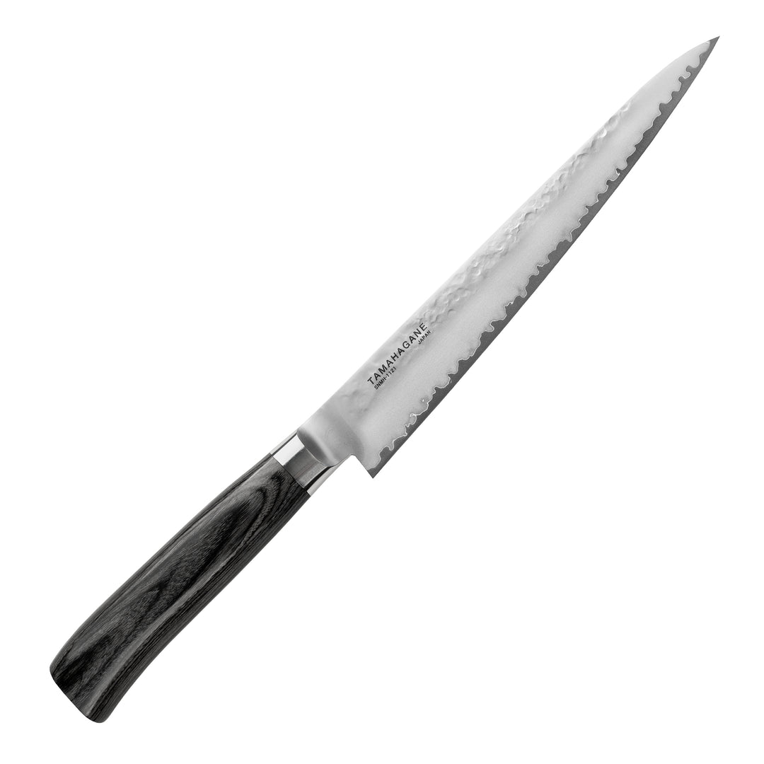 Sujihiki 21 cm Tamahagane Tsubame Black VG-5