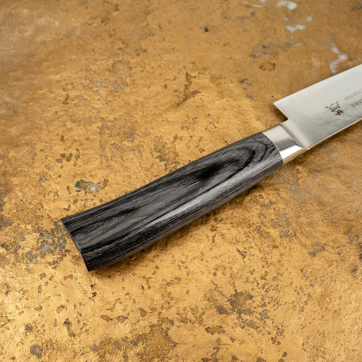 Sujihiki 21 cm Tamahagane Tsubame Black VG-5
