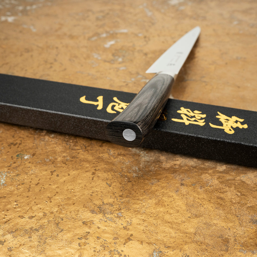Sujihiki 21 cm Tamahagane Tsubame Black VG-5
