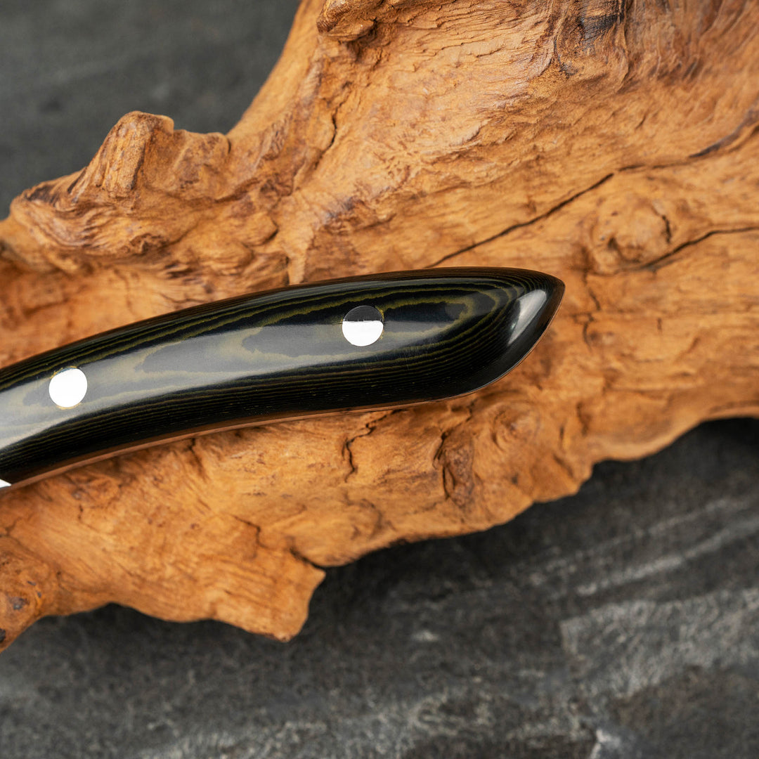 Hunting Knife 5 cm Tojiro Atelier Futatsugame Damascus VG-10 + Saya