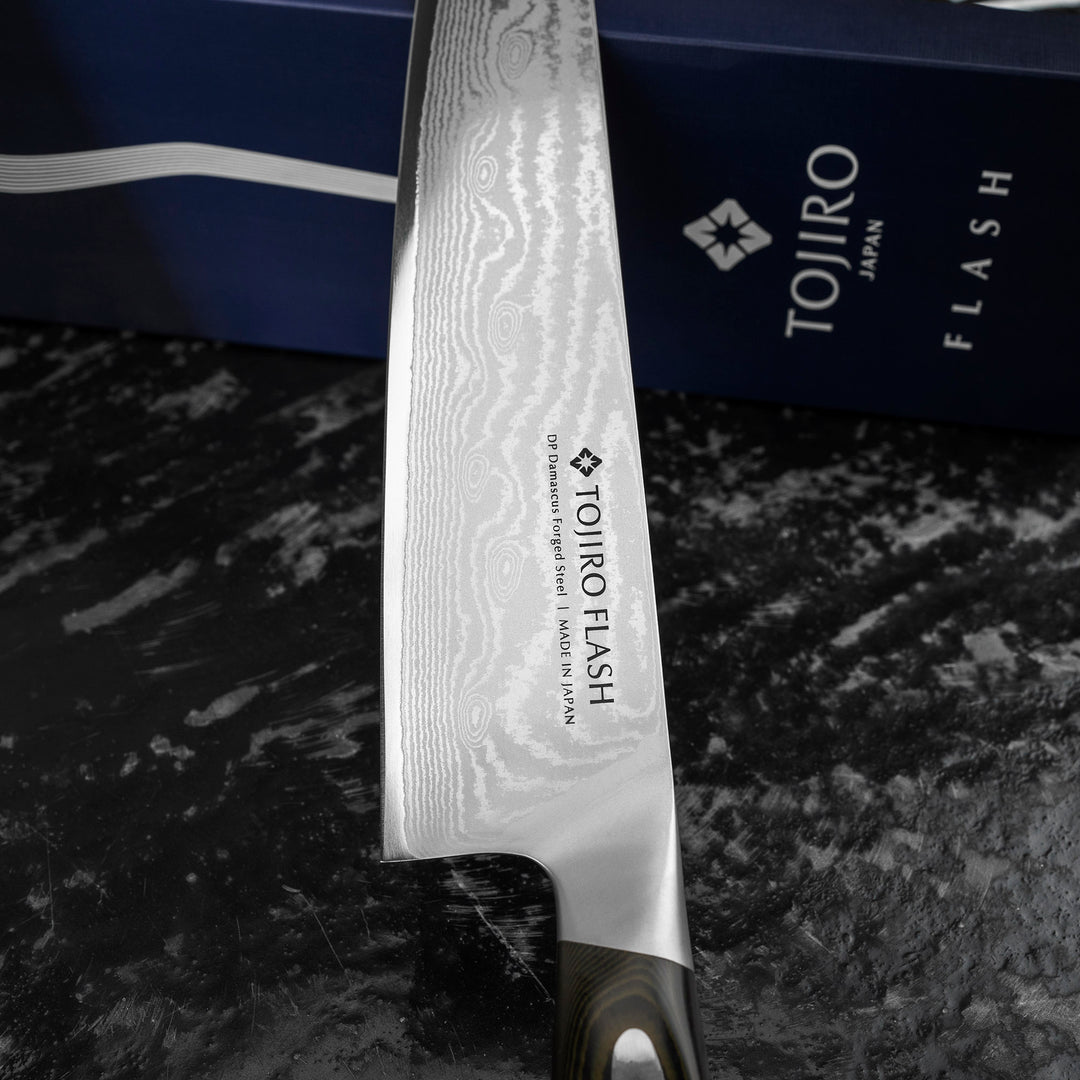 Gyuto 27 cm Tojiro Flash Damascus VG-10