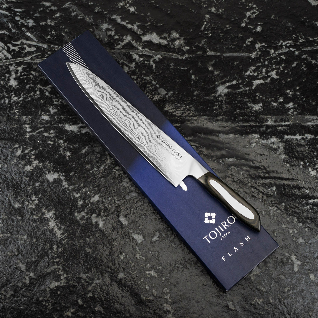 Gyuto 27 cm Tojiro Flash Damascus VG-10