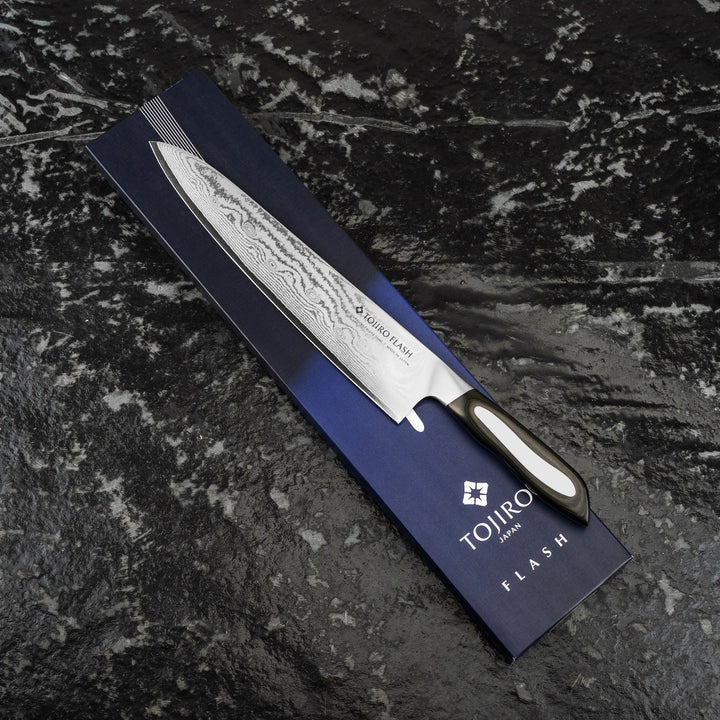 Gyuto 27 cm Tojiro Flash Damascus VG-10