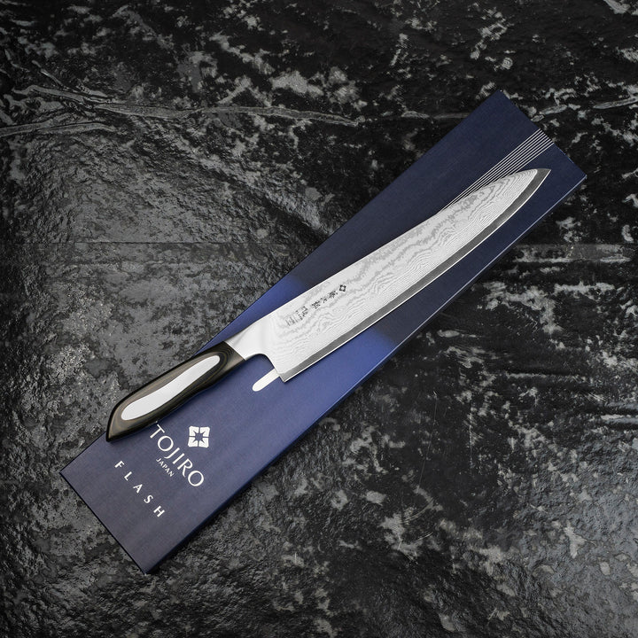 Gyuto 27 cm Tojiro Flash Damascus VG-10