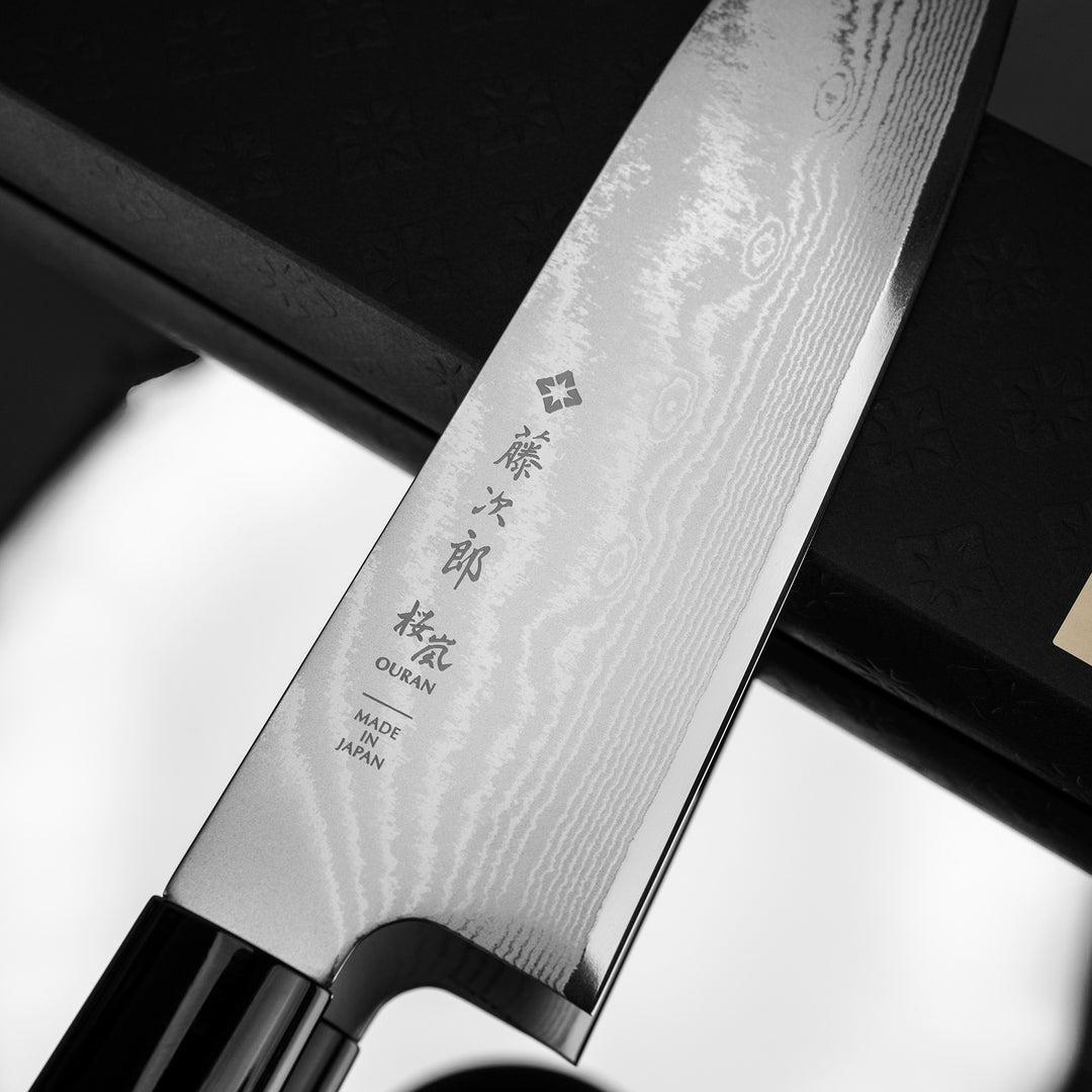 Santoku 16,5 cm Tojiro Ouran Damascus VG-10