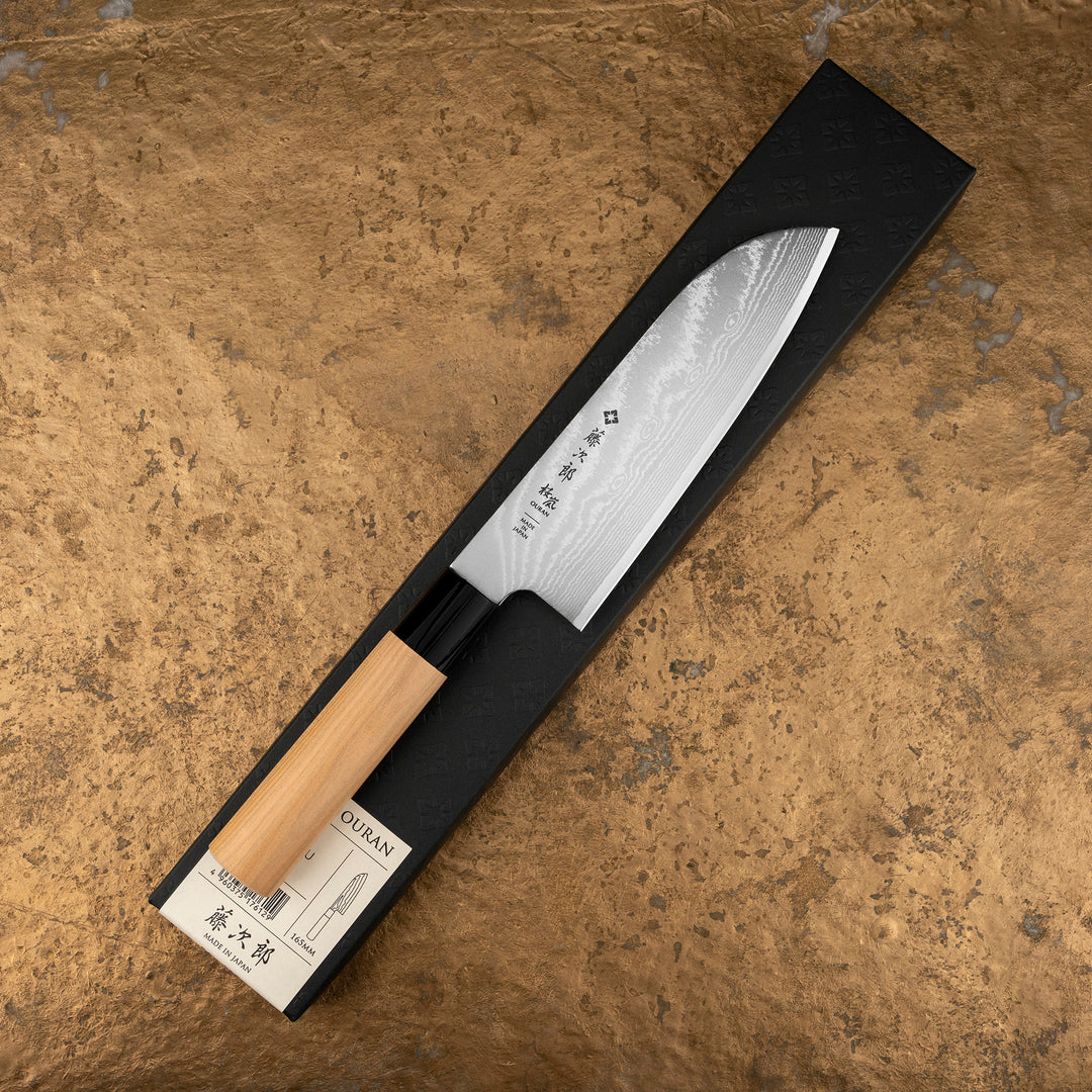 Santoku 16,5 cm Tojiro Ouran Damascus VG-10
