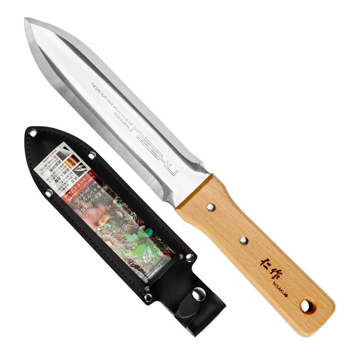 Hori Hori Garden Knife with a 17 cm Serrated Blade Tomita Nisaku