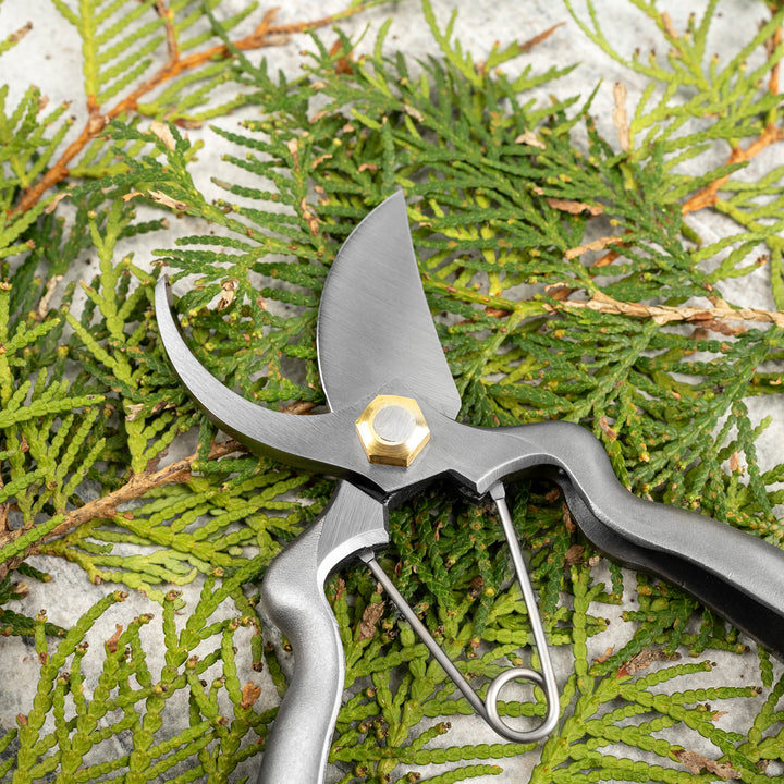 Japanese Stainless Steel Symmetrical Pruning Shears 16,5 cm Toyama Hamono