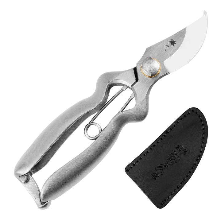 Japanese Stainless Steel Symmetrical Pruning Shears 16,5 cm Toyama Hamono
