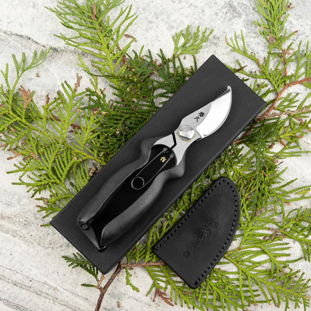 Japanese “S” Carbon Pruning Shears Symmetrical 16,5 cm Toyama Hamono