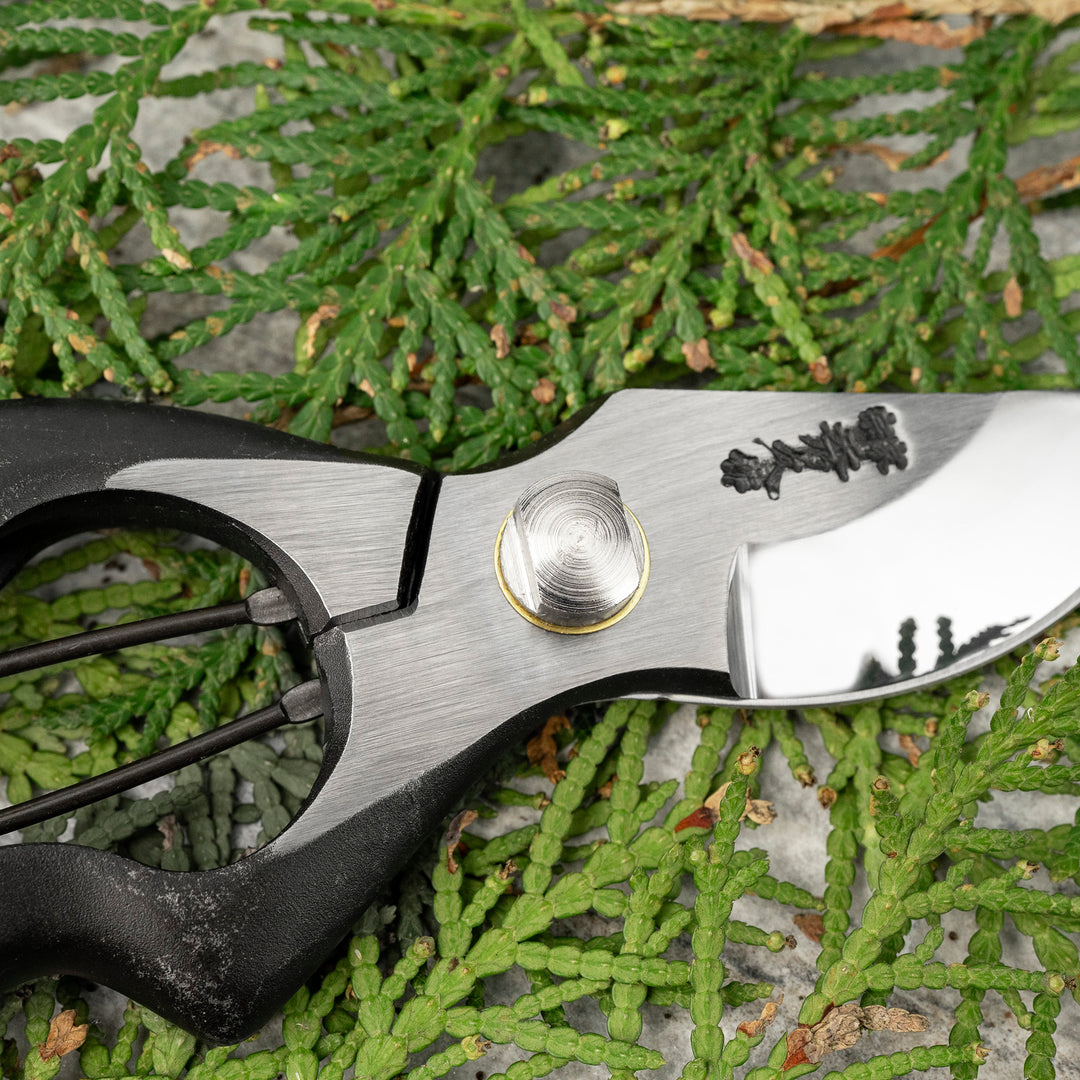 Japanese “S” Carbon Pruning Shears Symmetrical 16,5 cm Toyama Hamono