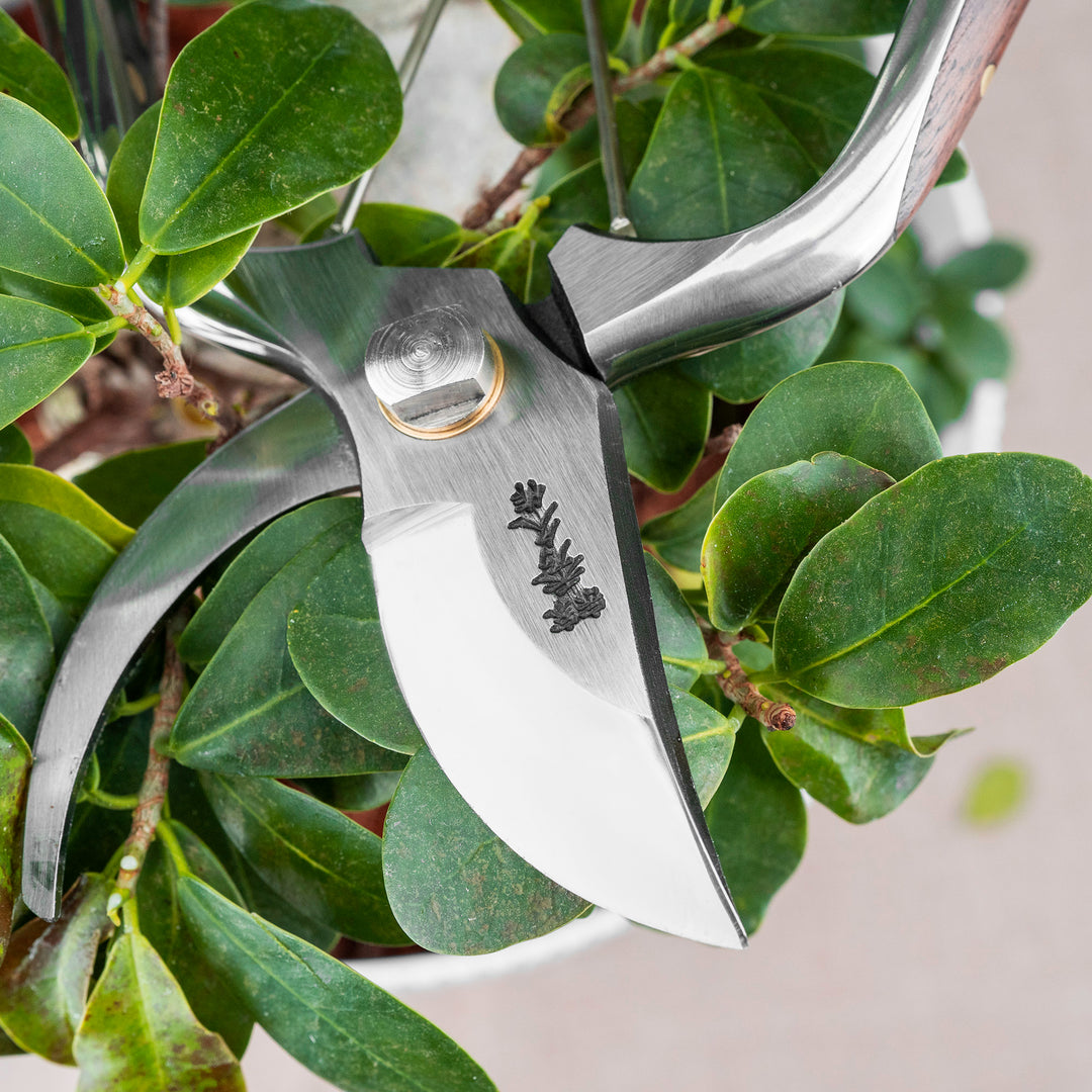 Japanese Carbon Symmetrical Pruning Shears 20 cm Toyama Hamono