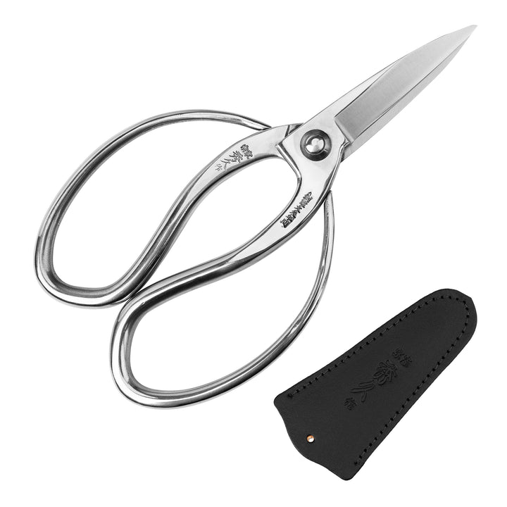 Japanese “Okubo” Stainless Steel Garden Shears, 21 cm Toyama Hamono