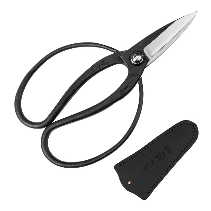 Japanese Carbon “Okubo” Bonsai and Garden Shears 20 cm Toyama Hamono