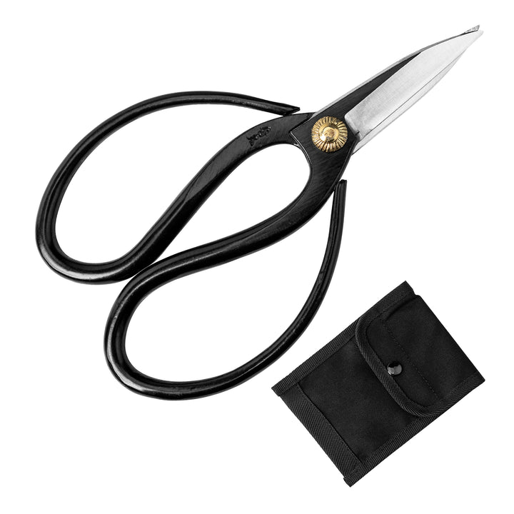 “Okubo” Black 14 cm Mini Carbon Garden Shears Toyama Hamono