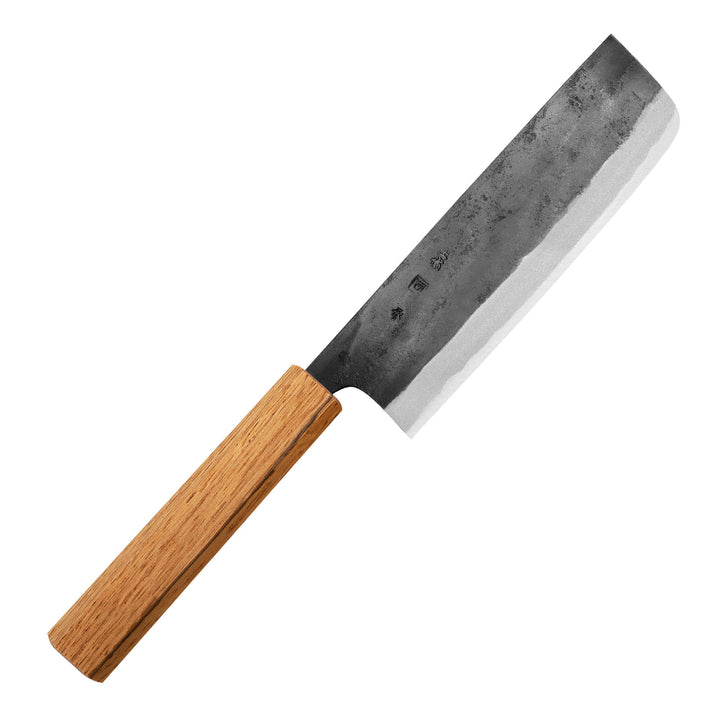 Nakiri 16,5 cm Tsukasa Tokaji Kurouchi Shirogami#1/Iron