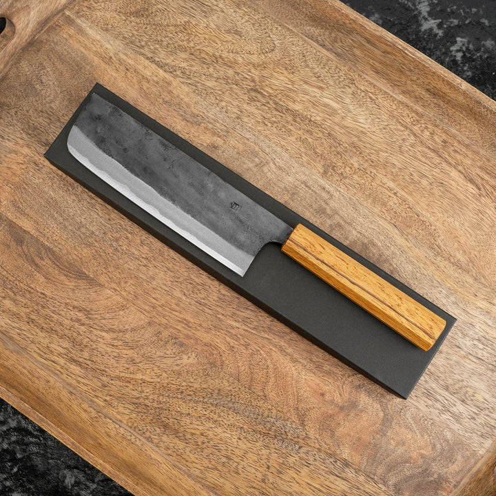Nakiri 16,5 cm Tsukasa Tokaji Kurouchi Shirogami#1/Iron