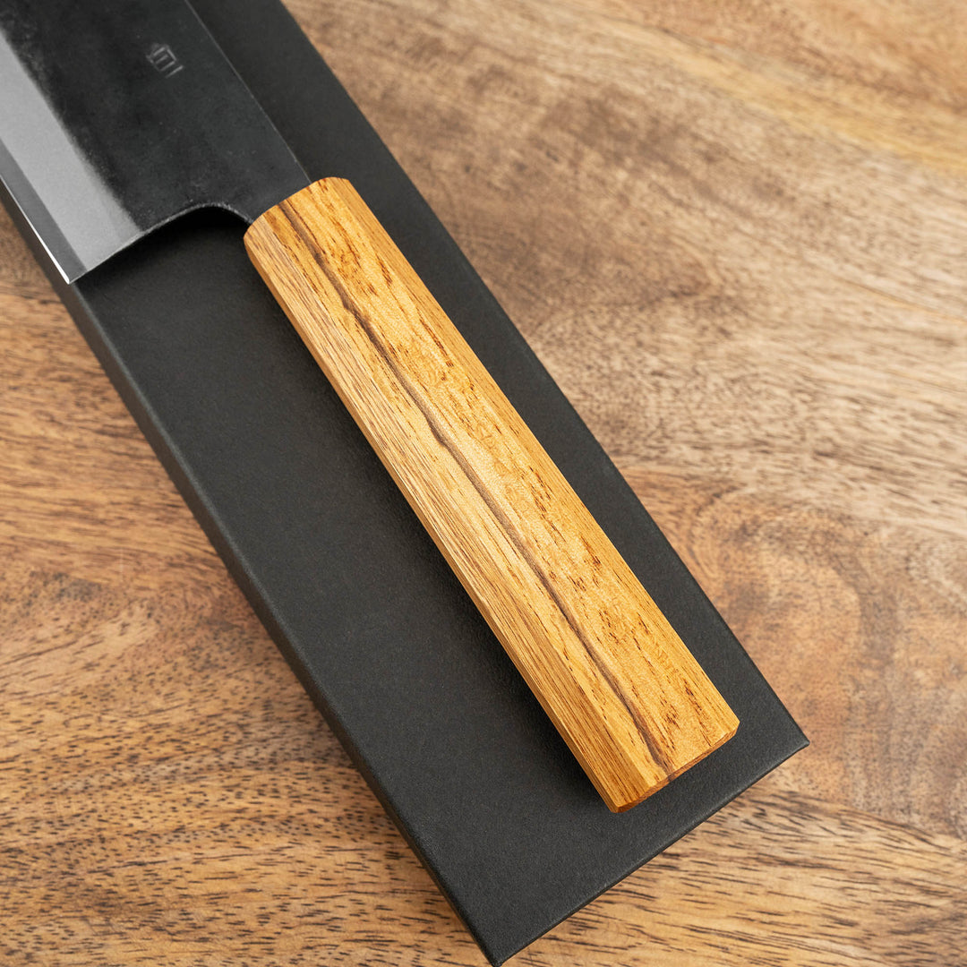Nakiri 16,5 cm Tsukasa Tokaji Kurouchi Shirogami#1/Iron