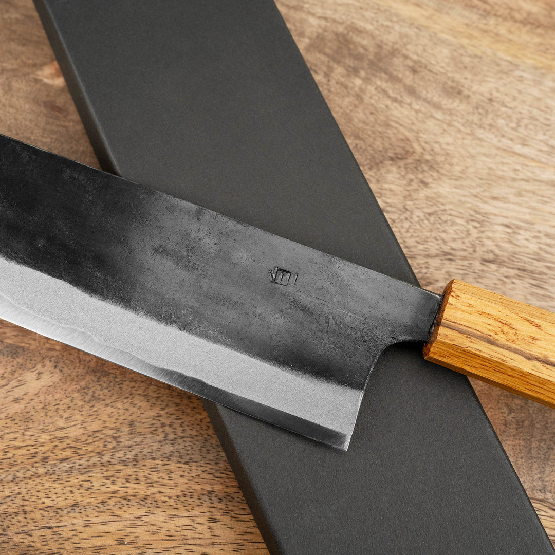 Nakiri 16,5 cm Tsukasa Tokaji Kurouchi Shirogami#1/Iron