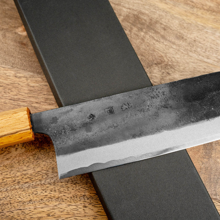 Nakiri 16,5 cm Tsukasa Tokaji Kurouchi Shirogami#1/Iron