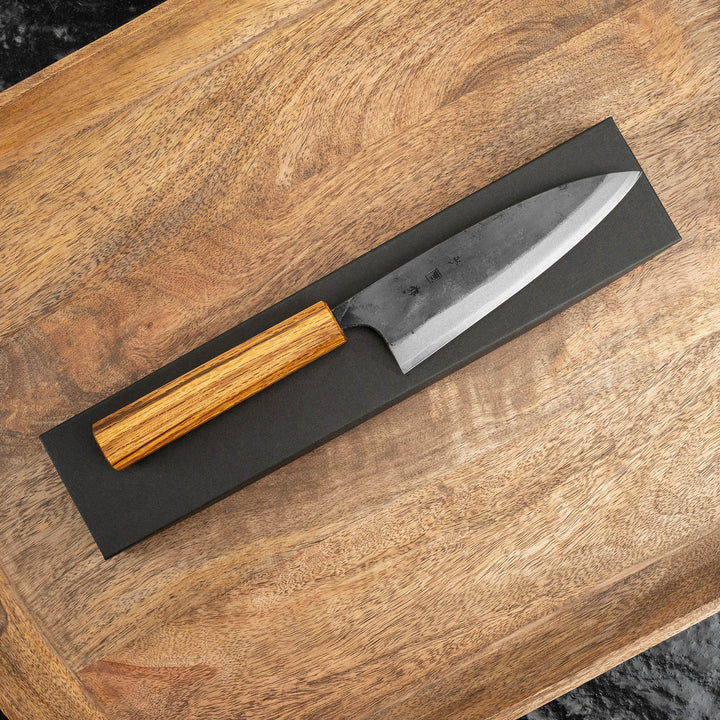 Gyuto 15 cm Tsukasa Tokaji Kurouchi Shirogami#1/Iron