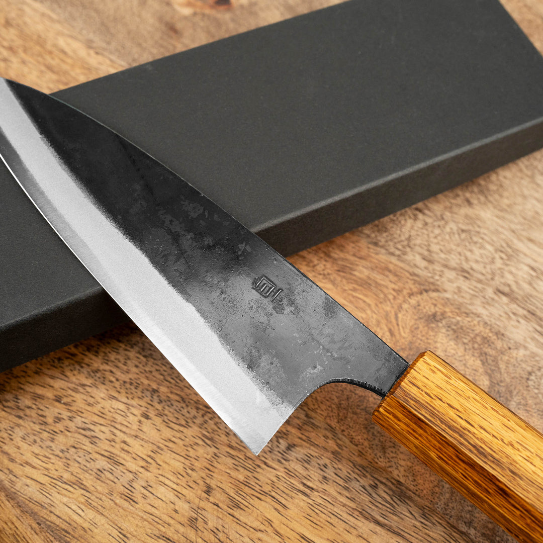 Gyuto 15 cm Tsukasa Tokaji Kurouchi Shirogami#1/Iron