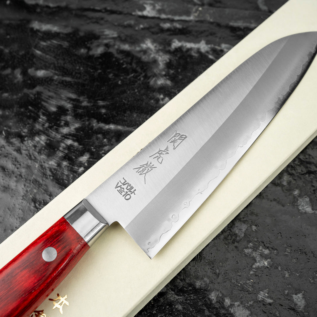 Santoku 18 cm Yasuda Kotetsu VG-10