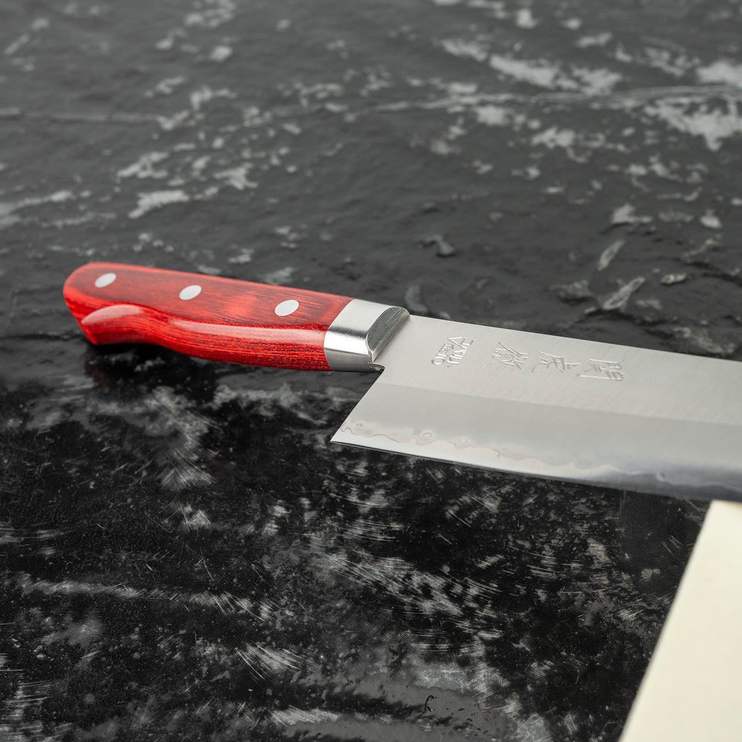 Santoku 18 cm Yasuda Kotetsu VG-10